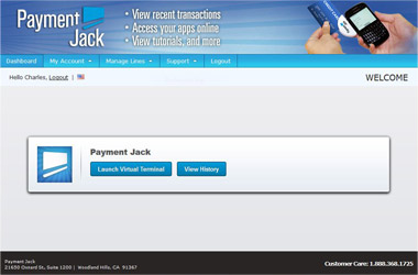 Payment Jack Dashboard Payment Jack Dashboard